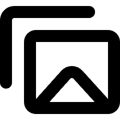 Image Picture Gallery Icon from Micro Line Set