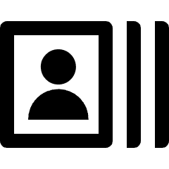 Image Picture Stack Person Human Icon from Nova Line Set