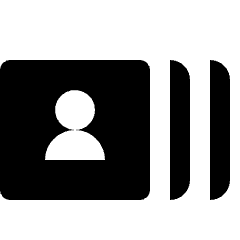 Image Picture Stack Person Human Icon from Nova Solid Set