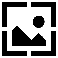 Image Wallpaper Scan Icon from Sharp Solid Set