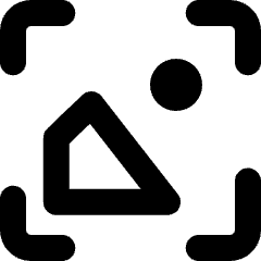 Image Wallpaper Scan Icon from Micro Line Set