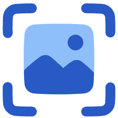 Image Wallpaper Scan Icon from Plump Flat Set