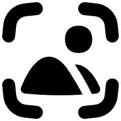 Image Wallpaper Scan Icon from Flex Solid Set