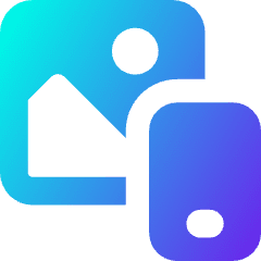 Insert From Other Device Icon from Core Gradient Set
