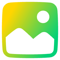 Landscape 1 Icon from Plump Gradient Set