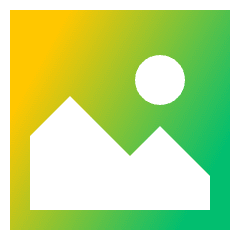 Landscape 1 Icon from Sharp Gradient Set