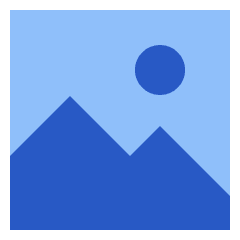 Landscape 1 Icon from Sharp Flat Set
