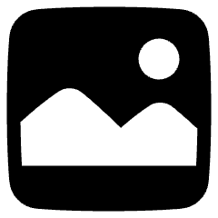 Landscape 2 Icon from Plump Solid Set