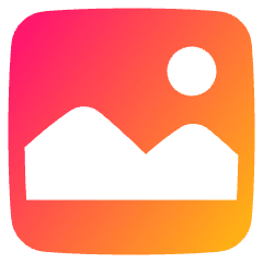 Landscape 2 Icon from Plump Gradient Set