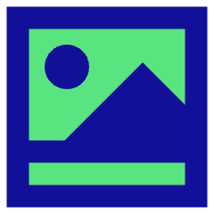 Landscape 2 Icon from Sharp Pop Set