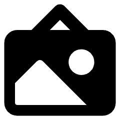 Landscape Frame Icon from Core Solid Set