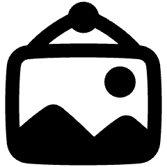 Landscape Frame Icon from Plump Remix Set