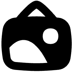 Landscape Frame Icon from Flex Solid Set