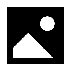 Landscape Image Solo Icon from Sharp Solid Set