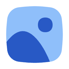 Landscape Image Solo Icon from Flex Flat Set
