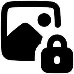 Landscape Lock Icon from Plump Remix Set