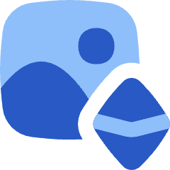 Landscape Nft Icon from Flex Flat Set