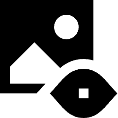Landscape View Icon from Sharp Solid Set