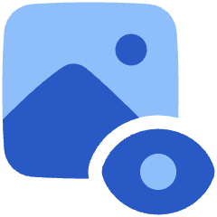 Landscape View Icon from Plump Flat Set