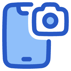 Mobile Phone Camera Icon from Plump Duo Set