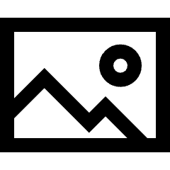 Orientation Landscape Icon from Sharp Line Set