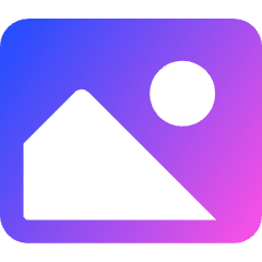 Orientation Landscape Icon from Core Gradient Set