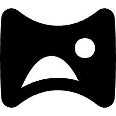 Photo Panorama Curved Icon from Flex Solid Set