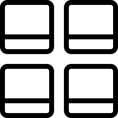 Picture Polaroid Four Icon from Ultimate Light Set