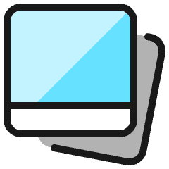 Picture Polaroid Icon from Ultimate Colors Set
