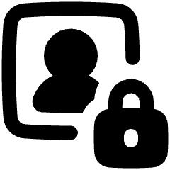 Portrait Lock Icon from Plump Remix Set