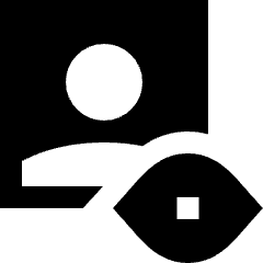 Portrait View Icon from Sharp Solid Set