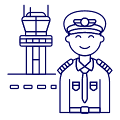 Pilot 4 Illustration from UX Line Set
