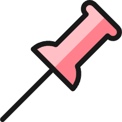 Pin 1 Icon from Ultimate Colors Set