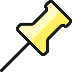 Pin Icon from Ultimate Colors Set