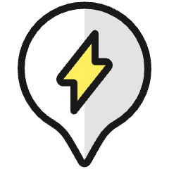 Style One Pin Bolt Icon from Ultimate Colors Set