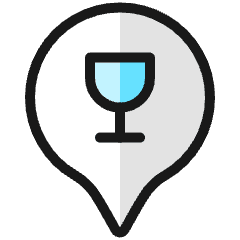 Style One Pin Drink Icon from Ultimate Colors Set