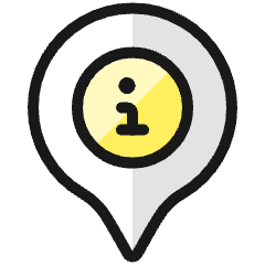 Style One Pin Information Icon from Ultimate Colors Set
