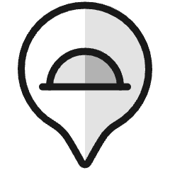Style One Pin Tunnel Icon from Ultimate Colors Set