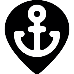 Style Three Pin Anchor Icon from Ultimate Bold Set