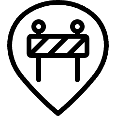 Style Three Pin Barrier Icon from Ultimate Light Set