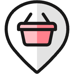 Style Three Pin Basket Icon from Ultimate Colors Set