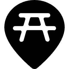 Style Three Pin Bench Icon from Ultimate Bold Set