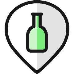 Style Three Pin Bottle Icon from Ultimate Colors Set