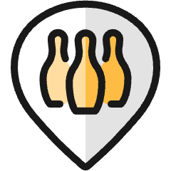Style Three Pin Bowling Icon from Ultimate Colors Set