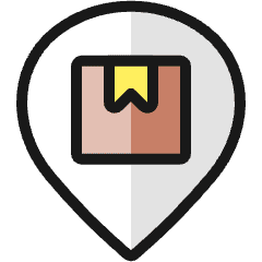 Style Three Pin Box Icon from Ultimate Colors Set