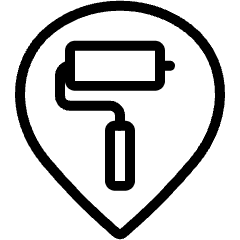 Style Three Pin Brush Icon from Ultimate Light Set