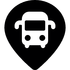 Style Three Pin Bus Icon from Ultimate Bold Set