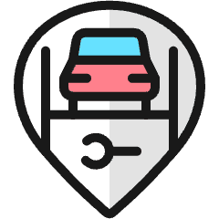 Style Three Pin Car Mechanic Icon from Ultimate Colors Set