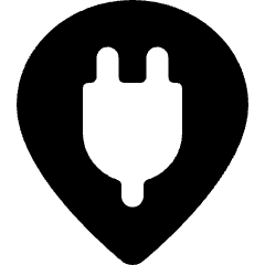 Style Three Pin Charging Cable 1 Icon from Ultimate Bold Set