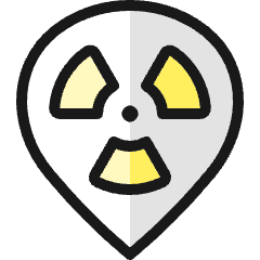 Style Three Pin Check Radioactive Icon from Ultimate Colors Set